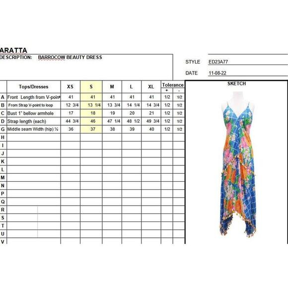 Aratta Travel in Style Dress: Slate Floral - Picture 12 of 12